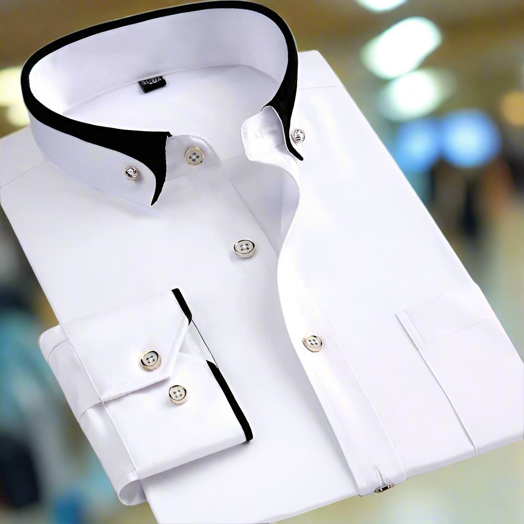 Holland-Long Sleeve Button-Down Shirt