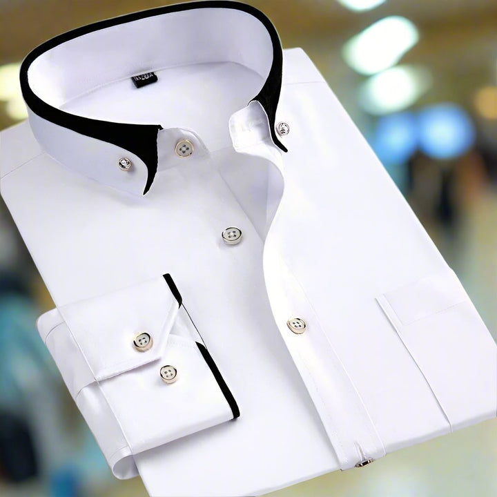 Holland-Long Sleeve Button-Down Shirt