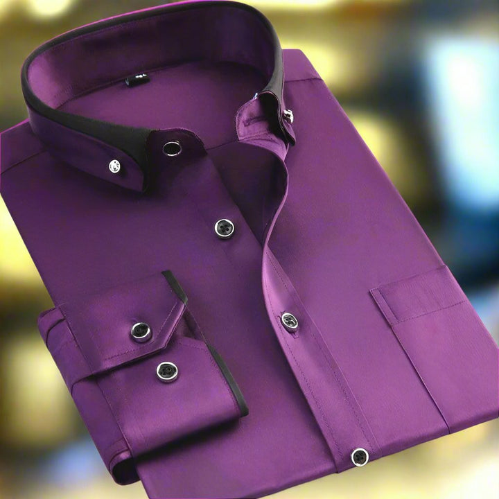 Holland-Long Sleeve Button-Down Shirt