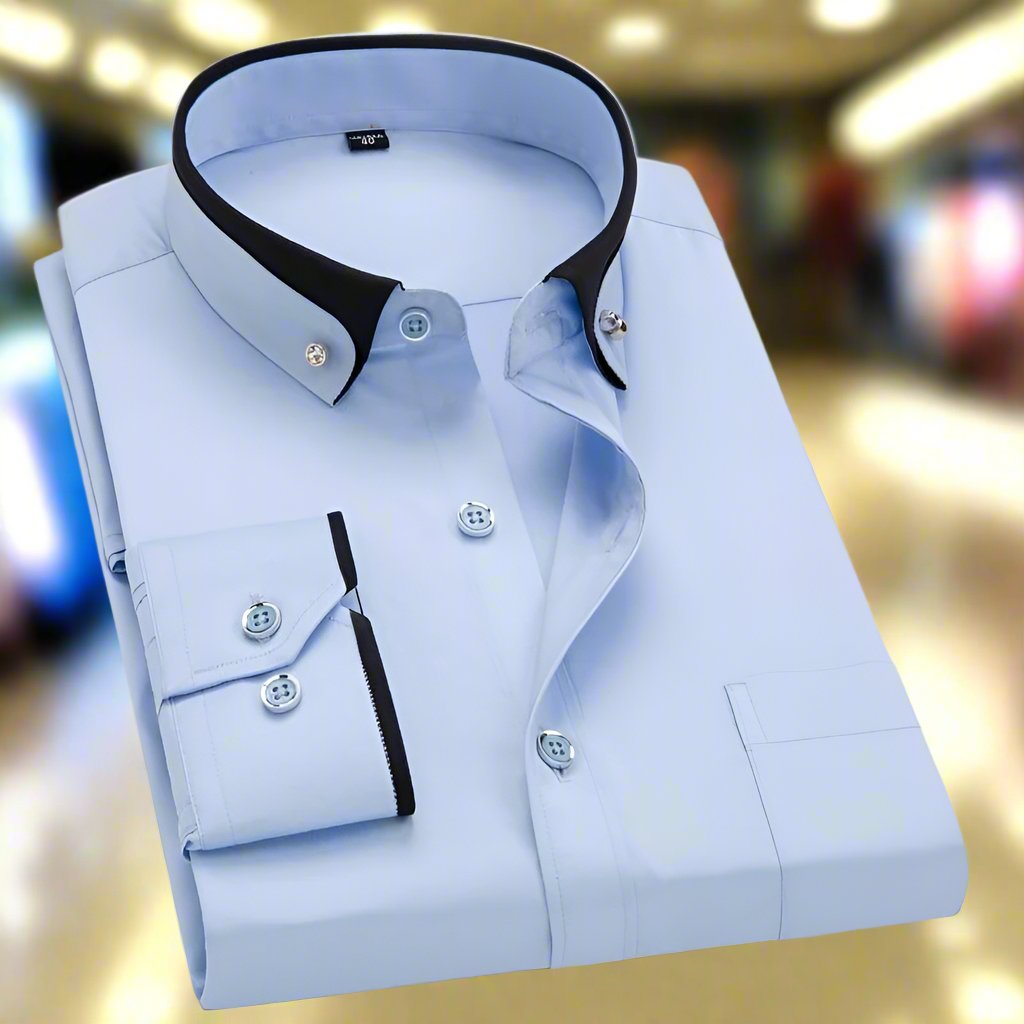 Holland-Long Sleeve Button-Down Shirt