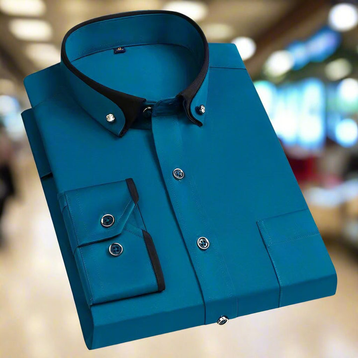 Holland-Long Sleeve Button-Down Shirt