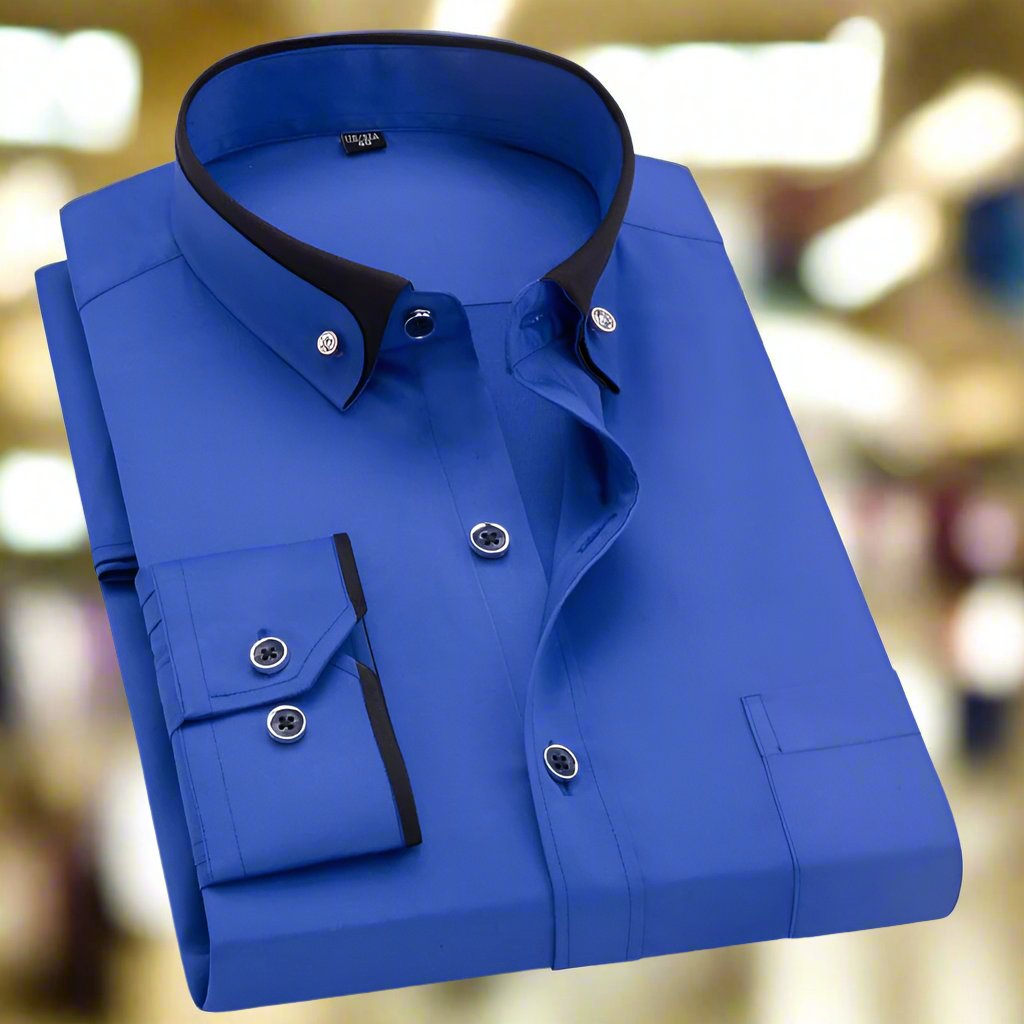 Holland-Long Sleeve Button-Down Shirt