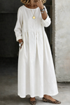 Zephyrelle - Vintage Denim Maxi Dress