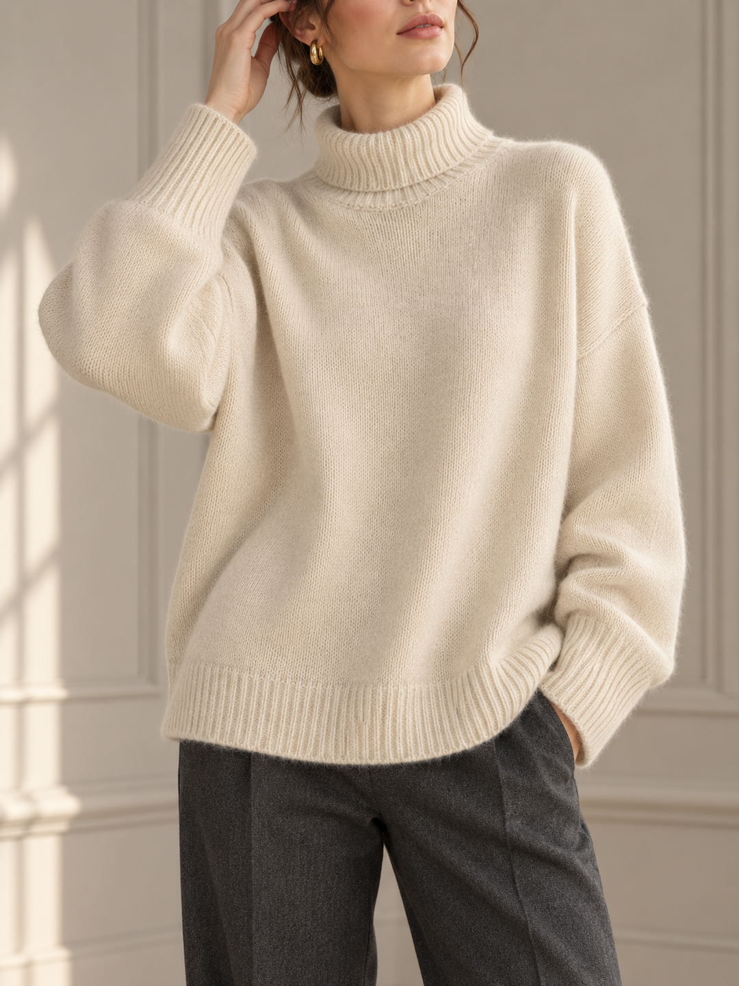 Amy™ | Casual turtleneck sweater