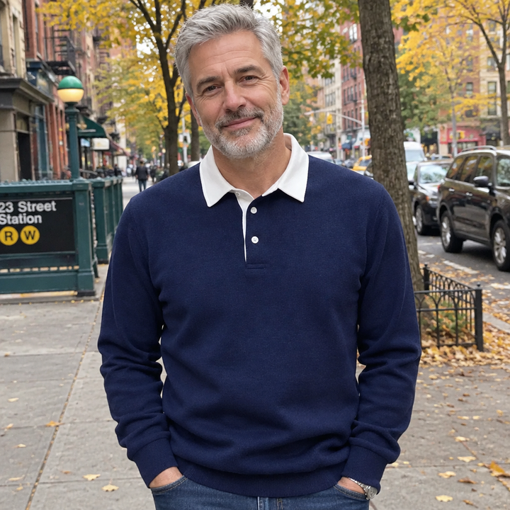 Everett™ Polo Collar Sweater